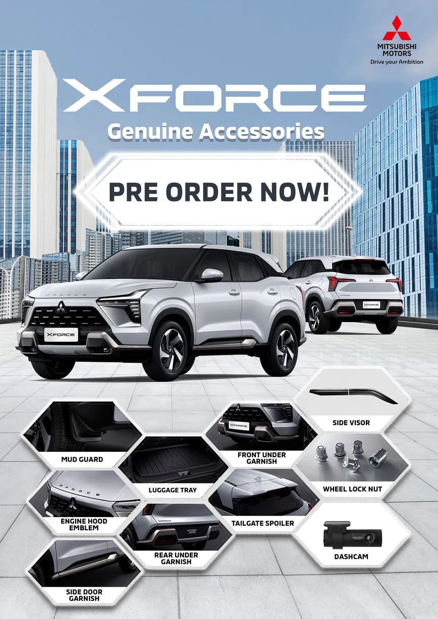 Mitsubishi Motors XFORCE Brosur Campaign